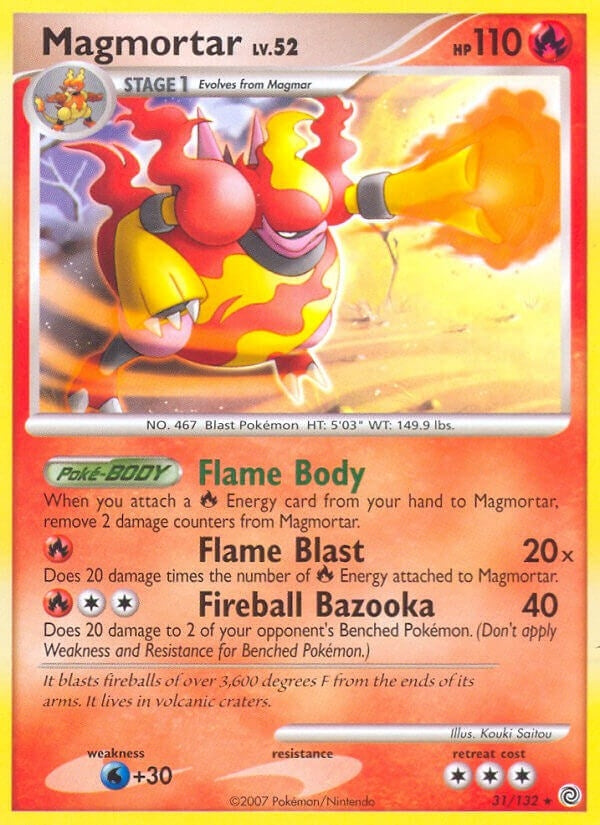 Image for Magmortar (31/132) [Secret Wonders] - Pokemon
