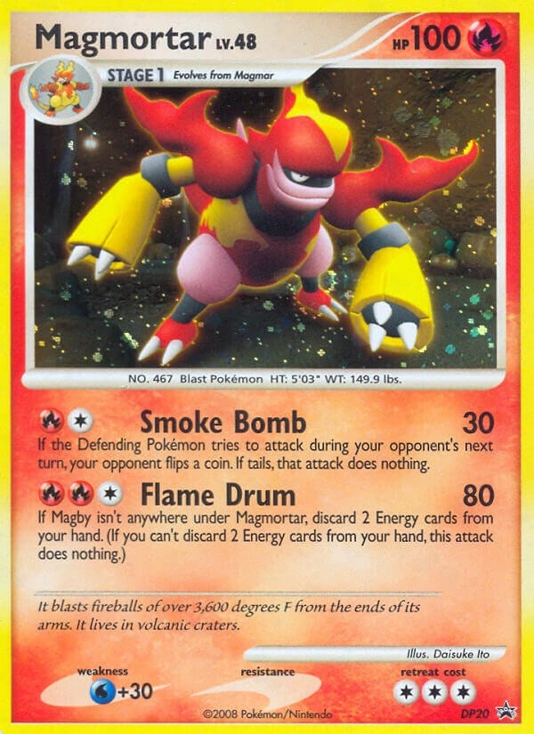 Image for Magmortar - DP20 (DP20) [Diamond and Pearl Promos] - Pokemon