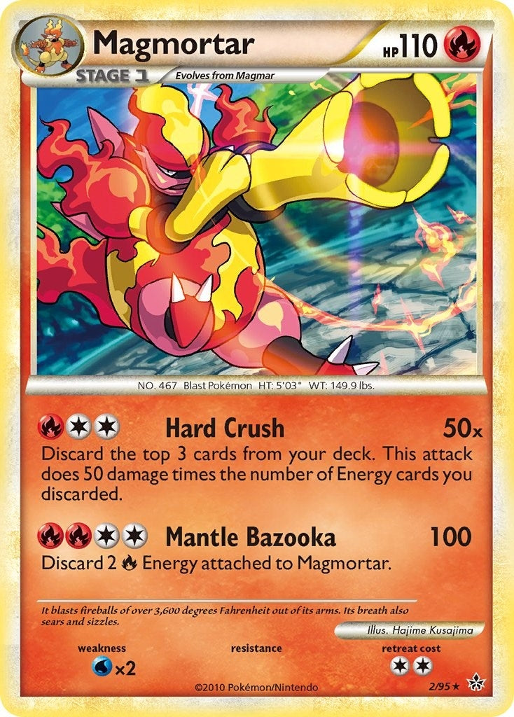 Image for Magmortar (2/95) [Unleashed] - Pokemon