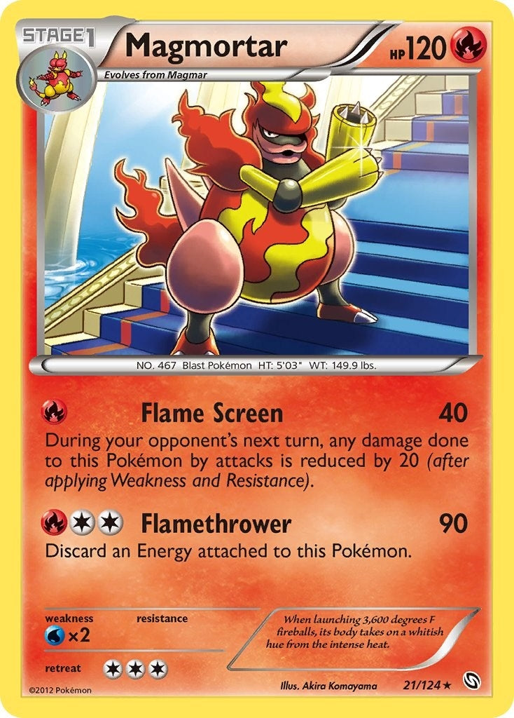 Image for Magmortar (21/124) [Dragons Exalted] - Pokemon