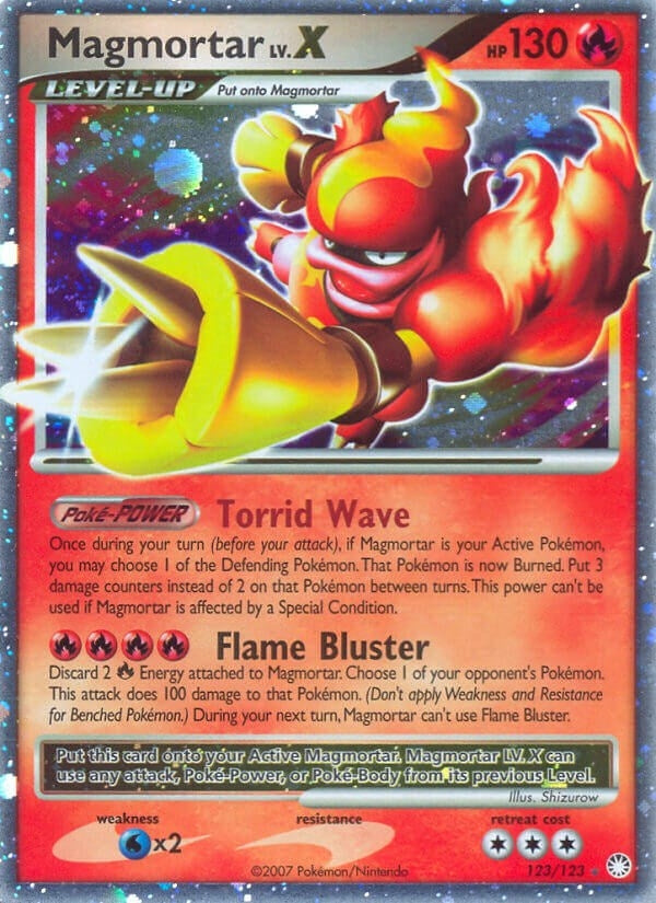Image for Magmortar Lv.X (123/123) [Mysterious Treasures] - Pokemon
