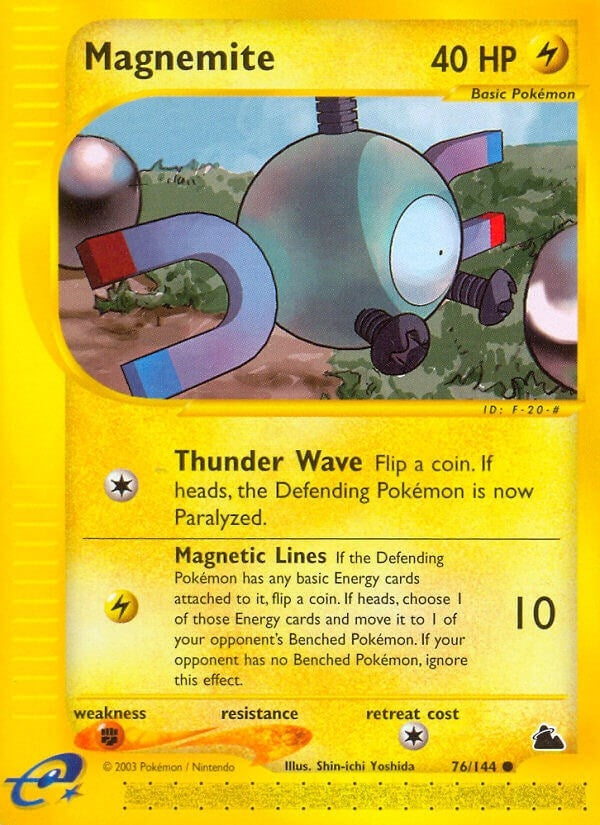 Image for Magnemite (076/144) [Skyridge] - Pokemon