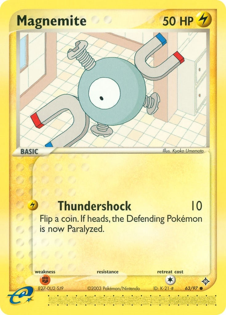 Image for Magnemite (63/97) [Dragon] - Pokemon