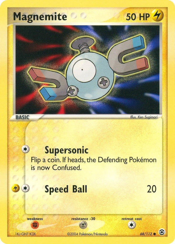 Image for Magnemite (68/112) [FireRed & LeafGreen] - Pokemon