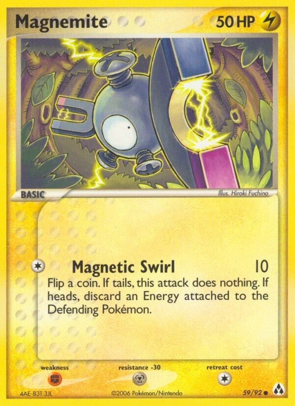 Image for Magnemite (59/92) [Legend Maker] - Pokemon