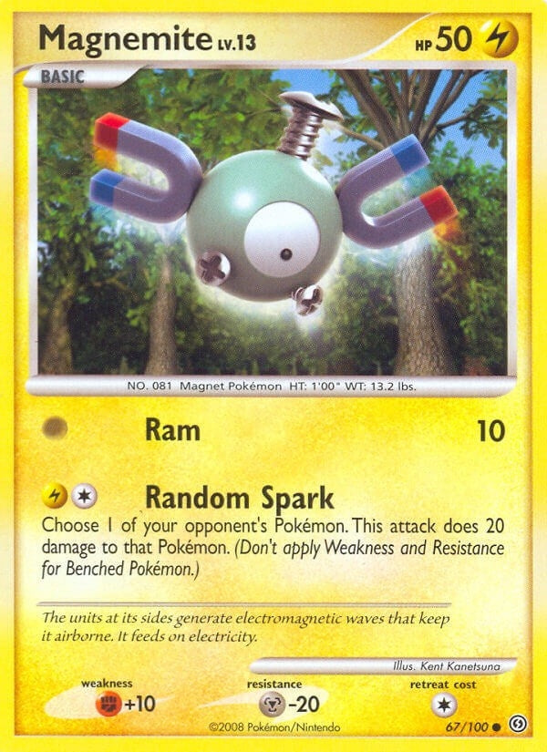 Image for Magnemite (67) (67/100) [Stormfront] - Pokemon