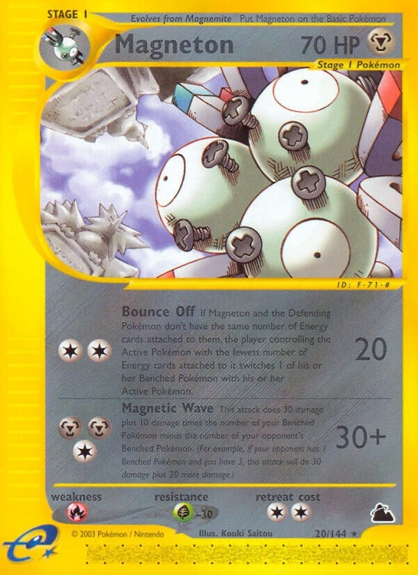 Image for Magneton (20) (020/144) [Skyridge] - Pokemon