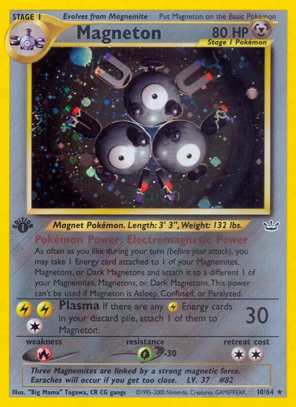 Image for Magneton (10/64) [Neo Revelation] - Pokemon