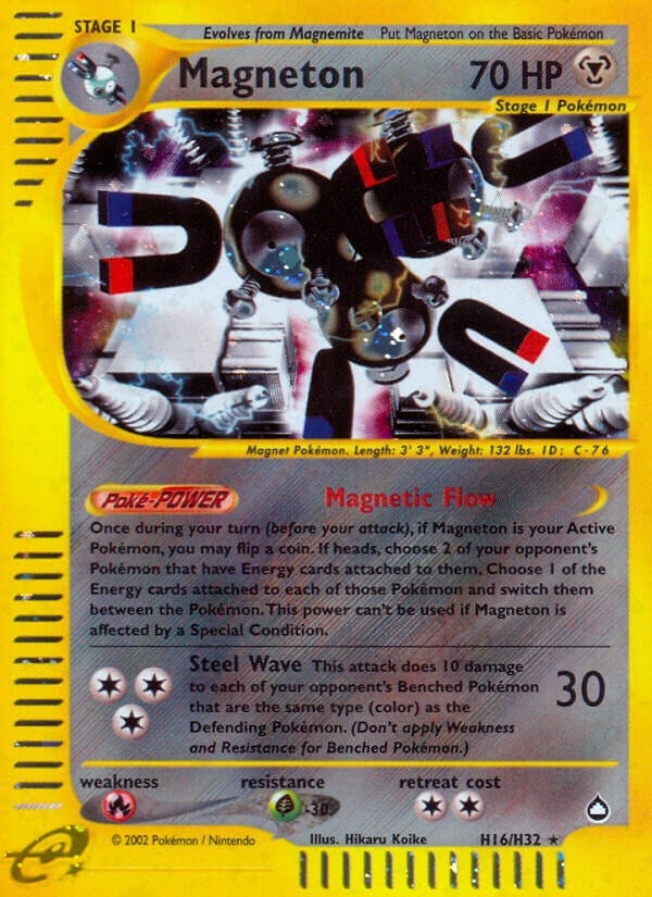 Image for Magneton (H16) (H16/H32) [Aquapolis] - Pokemon