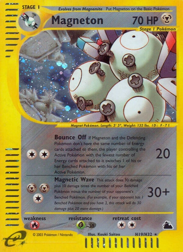 Image for Magneton (H19) (H19/H32) [Skyridge] - Pokemon