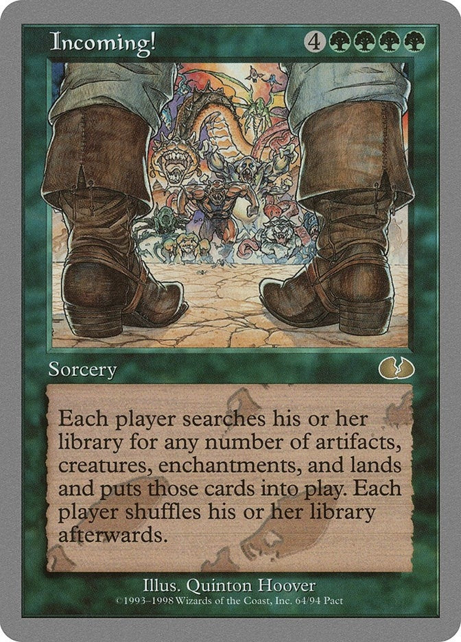 Image for Incoming! (64) [Unglued] - Magic: The Gathering