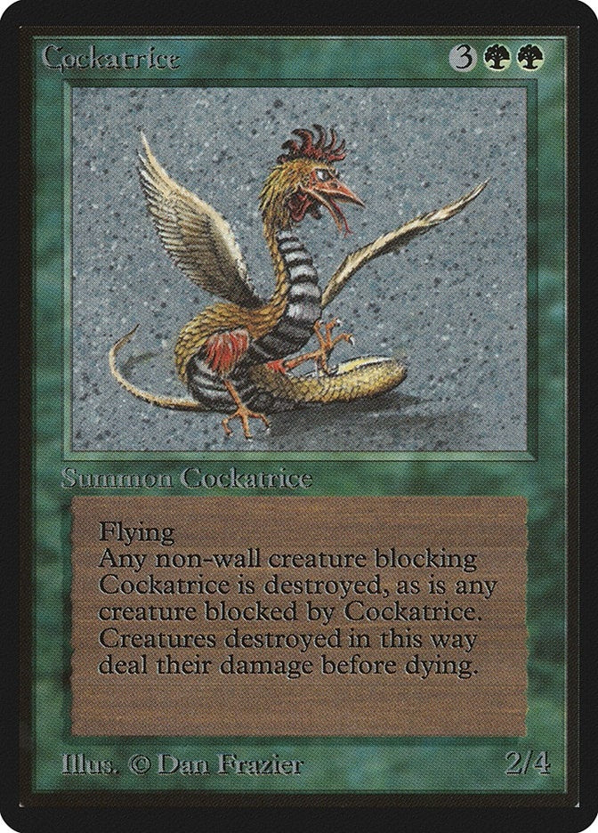 Image for Cockatrice [Beta Edition] - Magic: The Gathering
