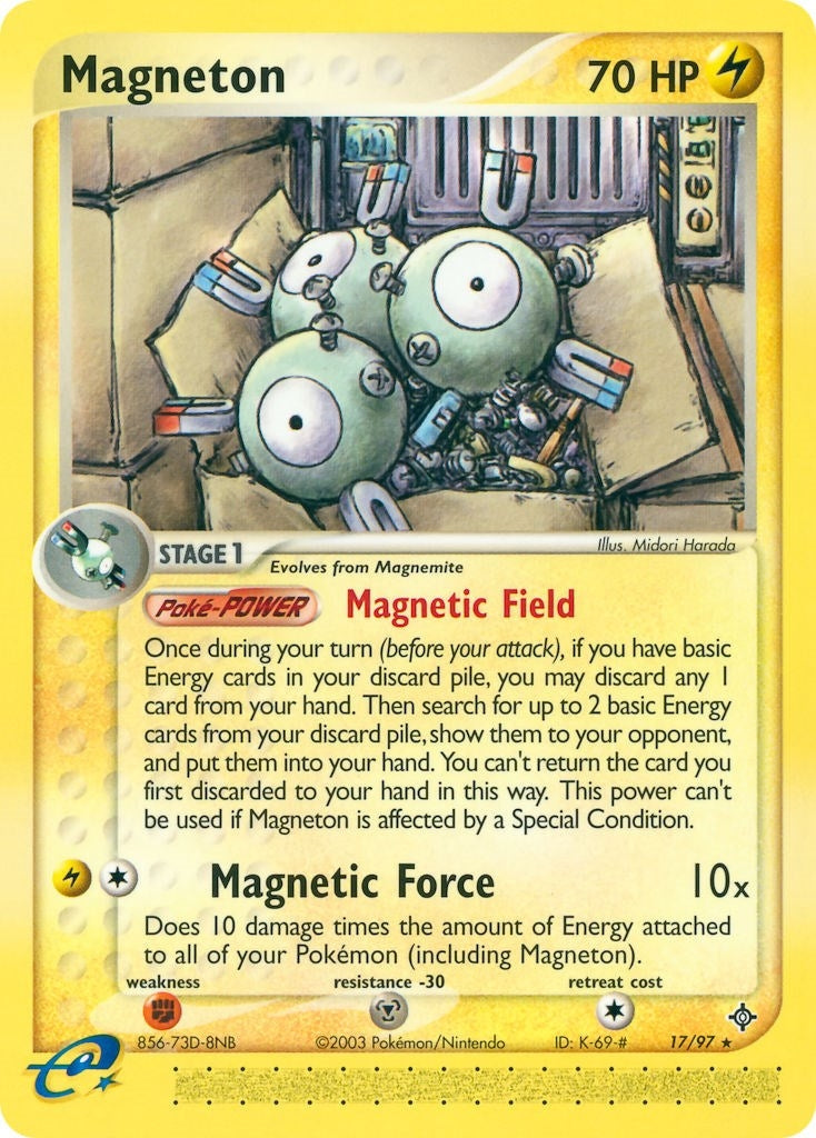 Image for Magneton (17/97) [Dragon] - Pokemon