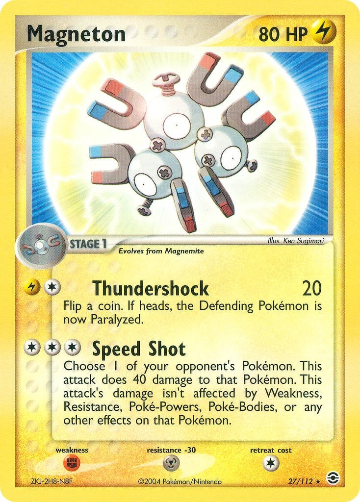 Image for Magneton (27/112) [FireRed & LeafGreen] - Pokemon