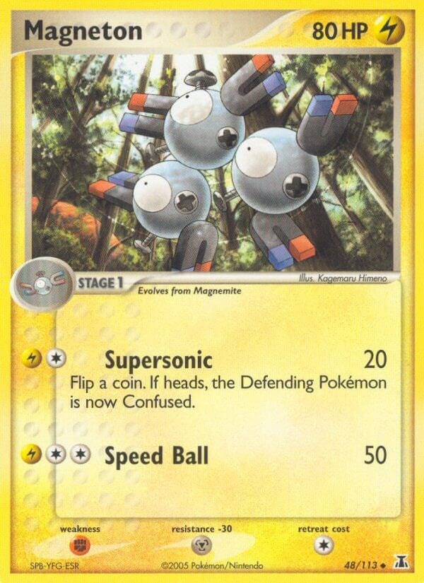 Image for Magneton (48/113) [Delta Species] - Pokemon