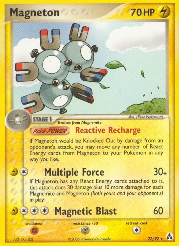 Image for Magneton (22/92) [Legend Maker] - Pokemon
