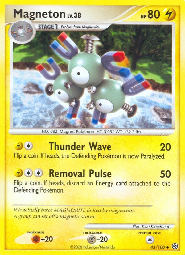 Image for Magneton (43) (43/100) [Stormfront] - Pokemon