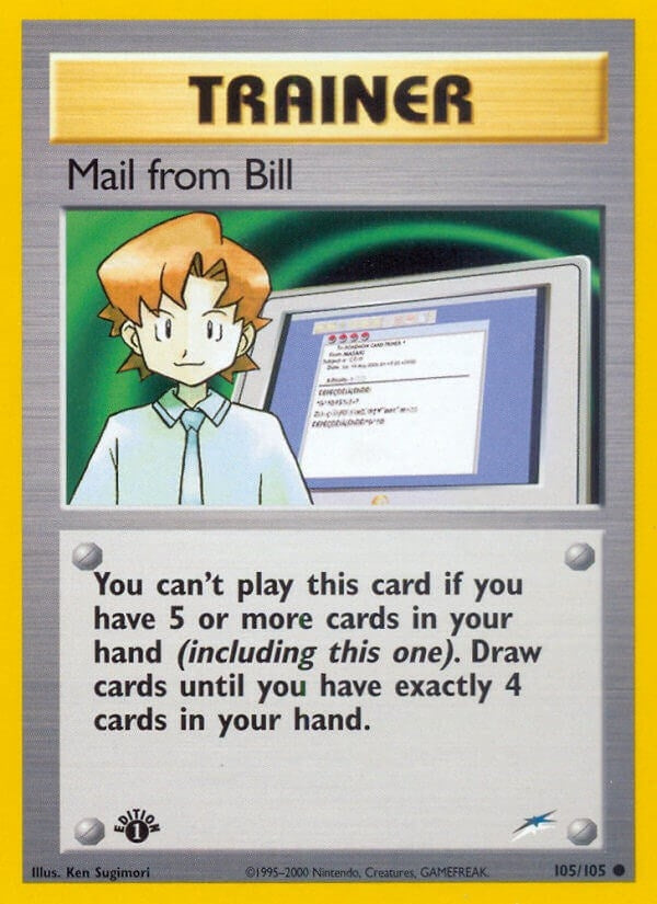 Image for Mail from Bill (105/105) [Neo Destiny] - Pokemon