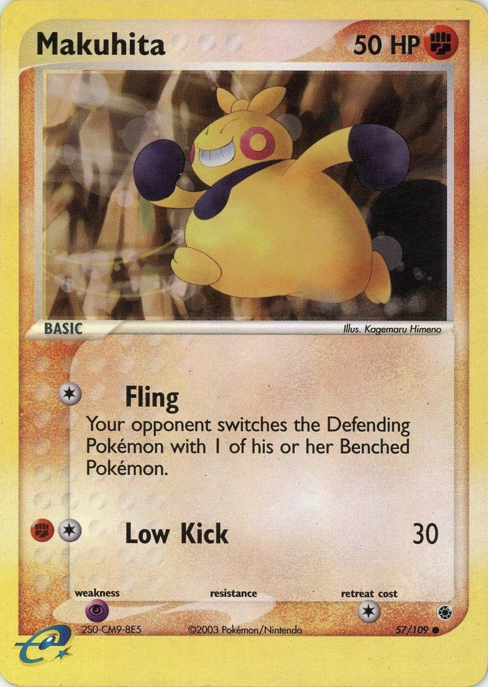 Image for Makuhita (57/109) [Ruby and Sapphire] - Pokemon