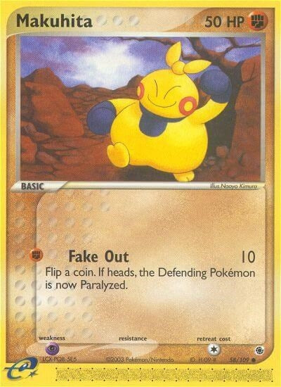 Image for Makuhita (58/109) [Ruby and Sapphire] - Pokemon