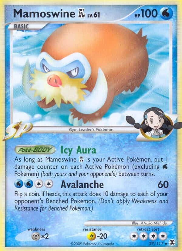 Image for Mamoswine GL (27/111) [Rising Rivals] - Pokemon