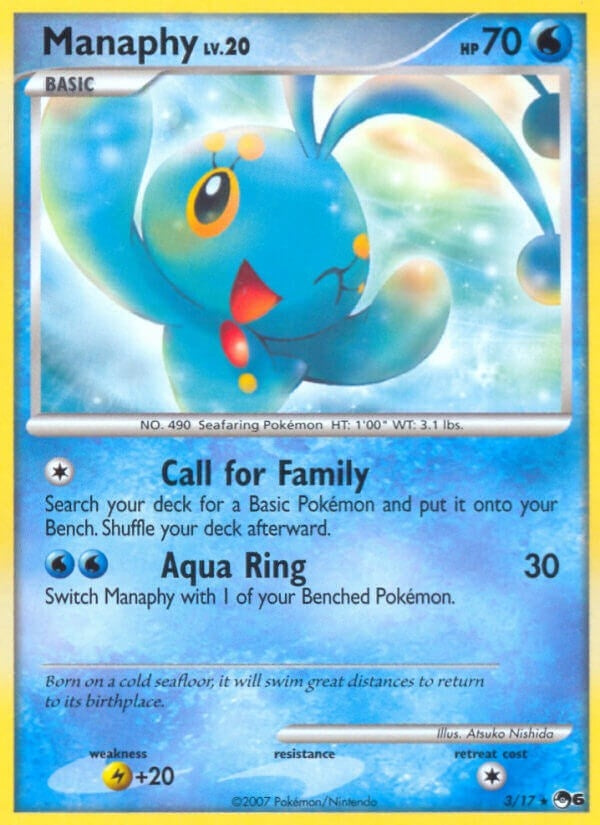 Image for Manaphy (003/017) [POP Series 6] - Pokemon