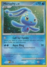 Image for Manaphy (4/12) [DP Trainer Kit: Manaphy & Lucario] - Pokemon