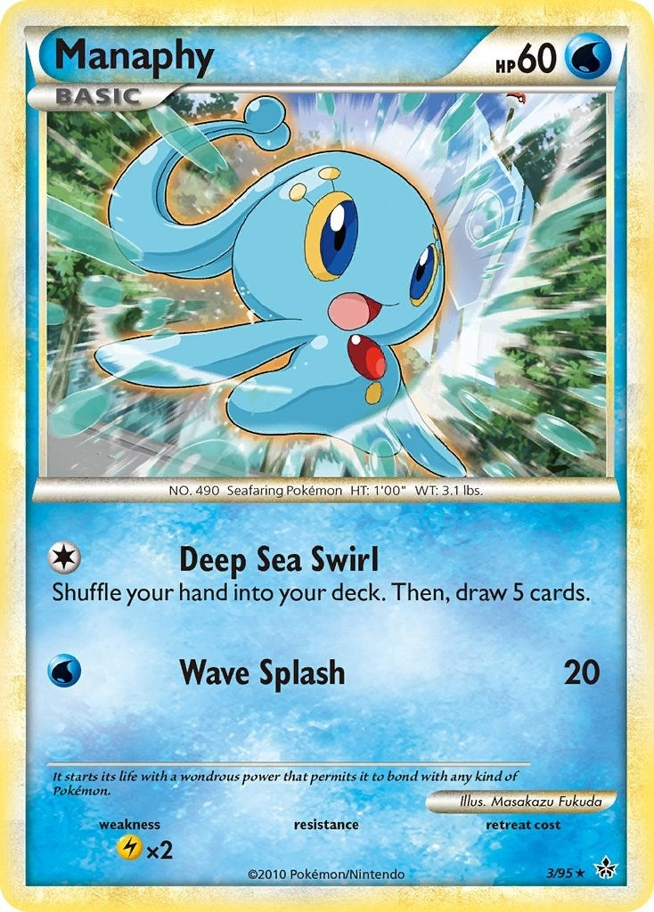 Image for Manaphy (3/95) [Unleashed] - Pokemon