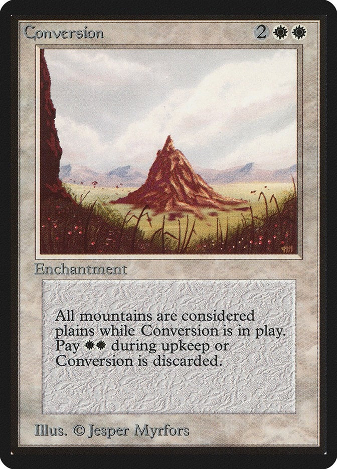Image for Conversion [Beta Edition] - Magic: The Gathering
