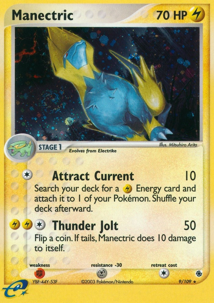 Image for Manectric (9/109) [Ruby and Sapphire] - Pokemon