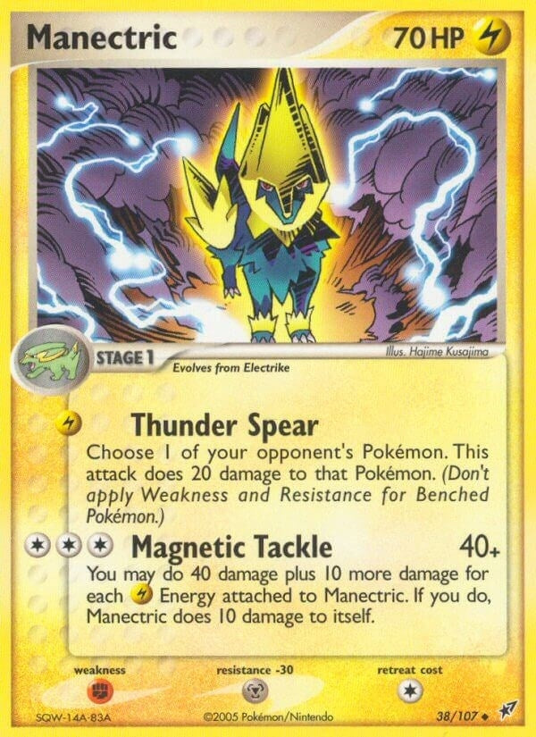 Image for Manectric (38/107) [Deoxys] - Pokemon