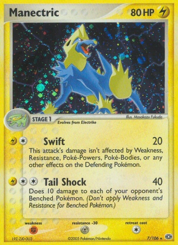 Image for Manectric (7/106) [Emerald] - Pokemon