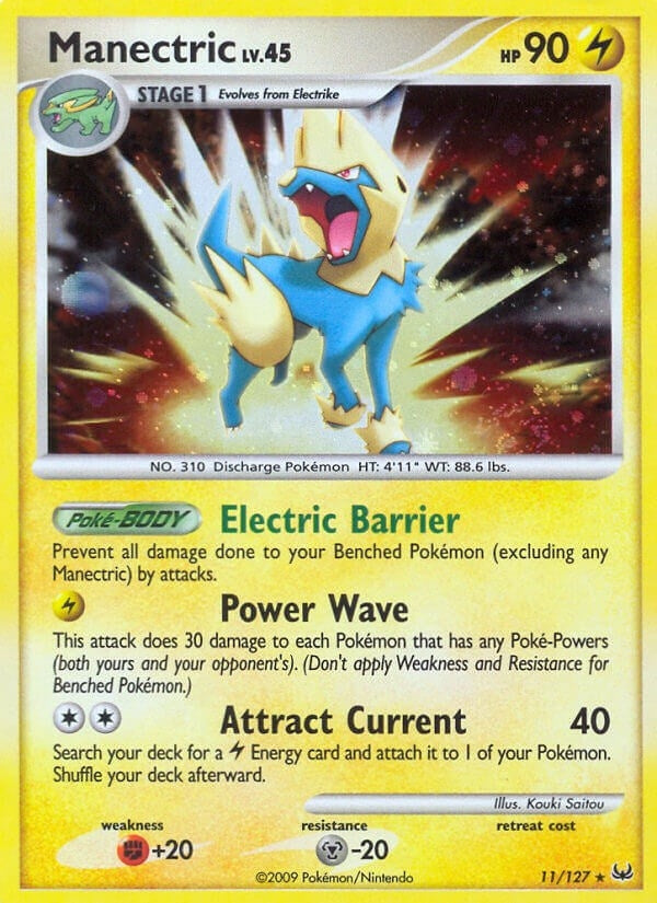 Image for Manectric (11/127) [Platinum] - Pokemon