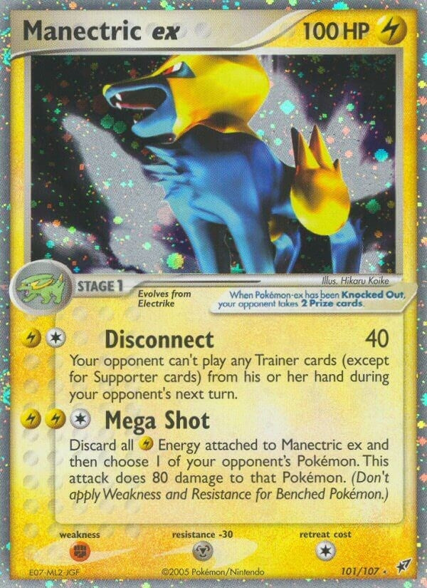 Image for Manectric ex (101/107) [Deoxys] - Pokemon