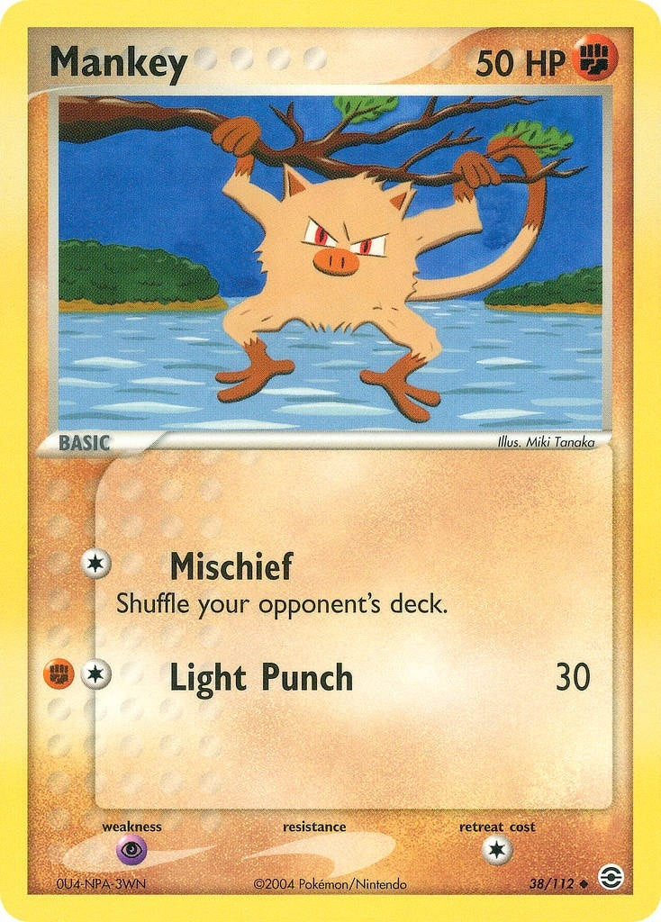 Image for Mankey (38/112) [FireRed & LeafGreen] - Pokemon