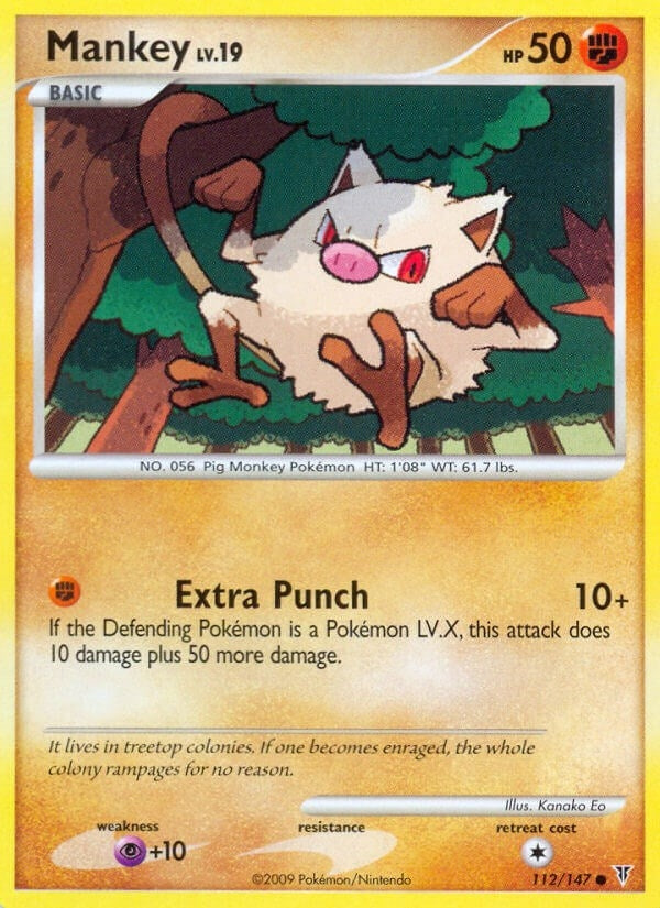 Image for Mankey (112) [Supreme Victors] - Pokemon