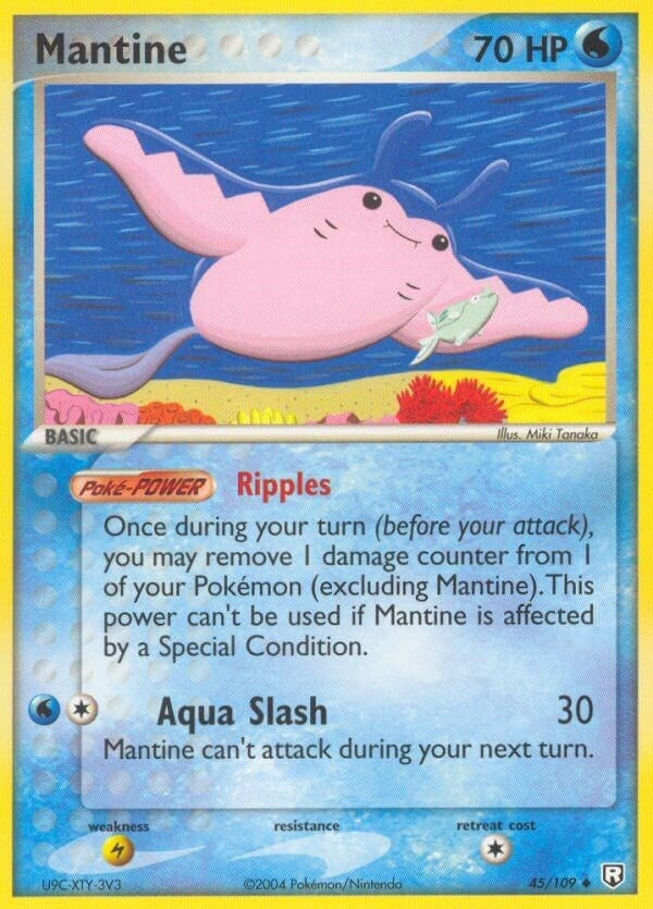 Image for Mantine (45/109) [Team Rocket Returns] - Pokemon