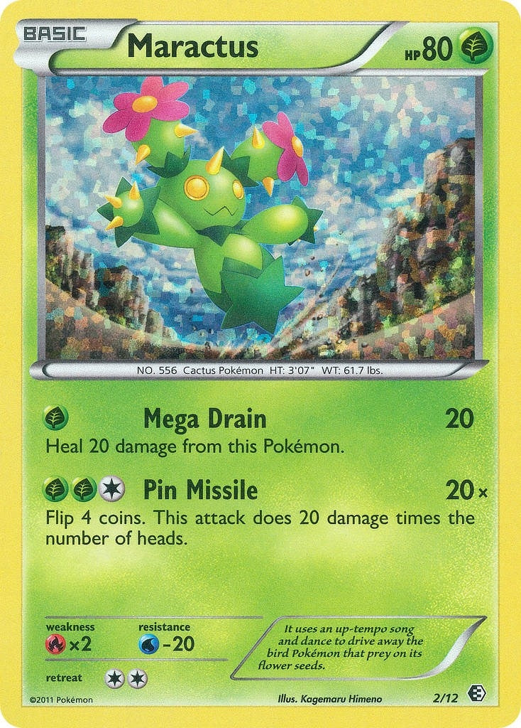 Image for Maractus (002/012) [McDonald's Promos 2011] - Pokemon