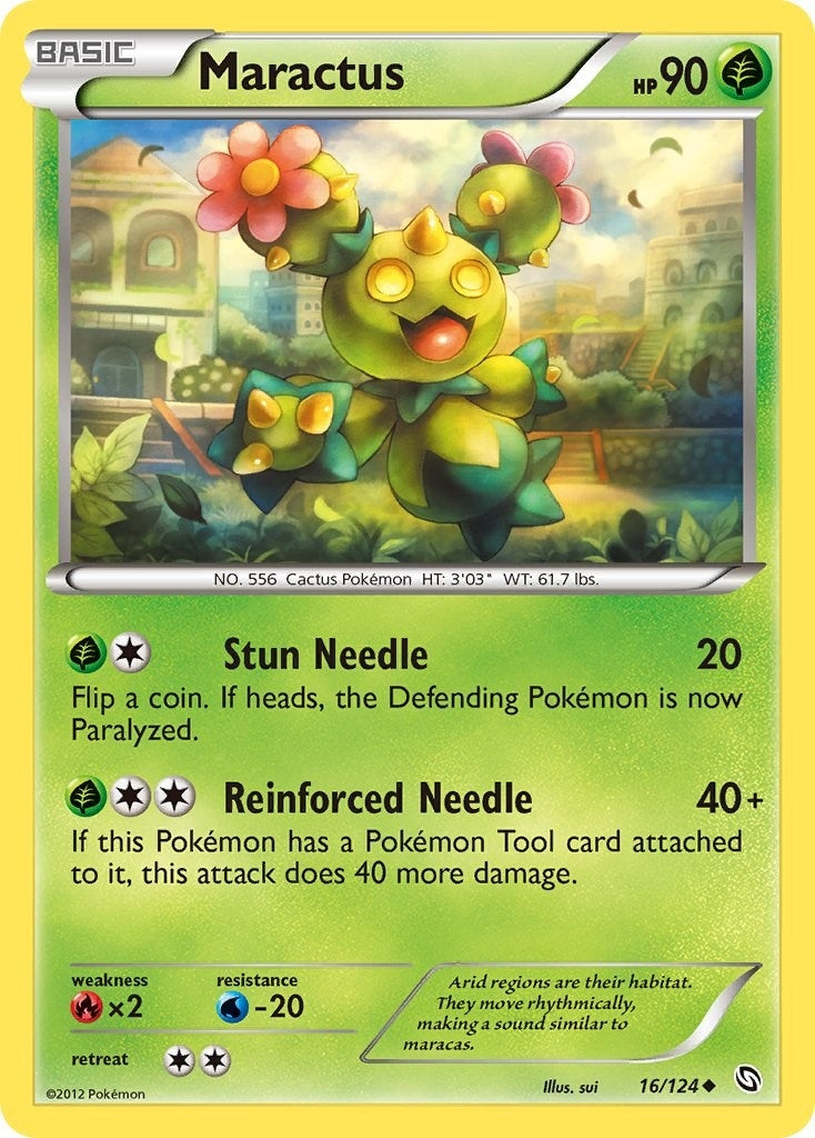 Image for Maractus (16/124) [Dragons Exalted] - Pokemon