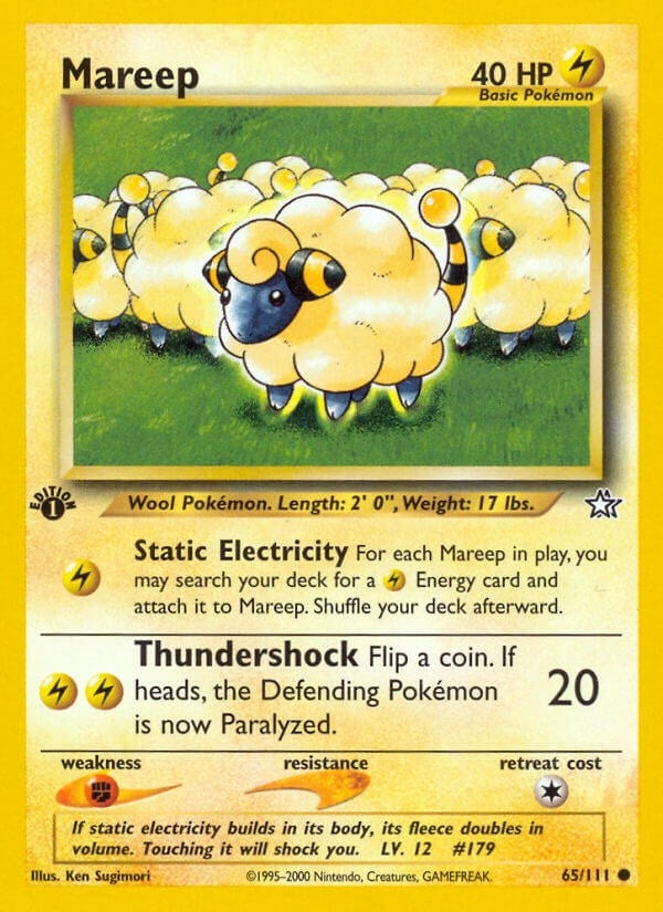 Image for Mareep (065/111) [Neo Genesis] - Pokemon