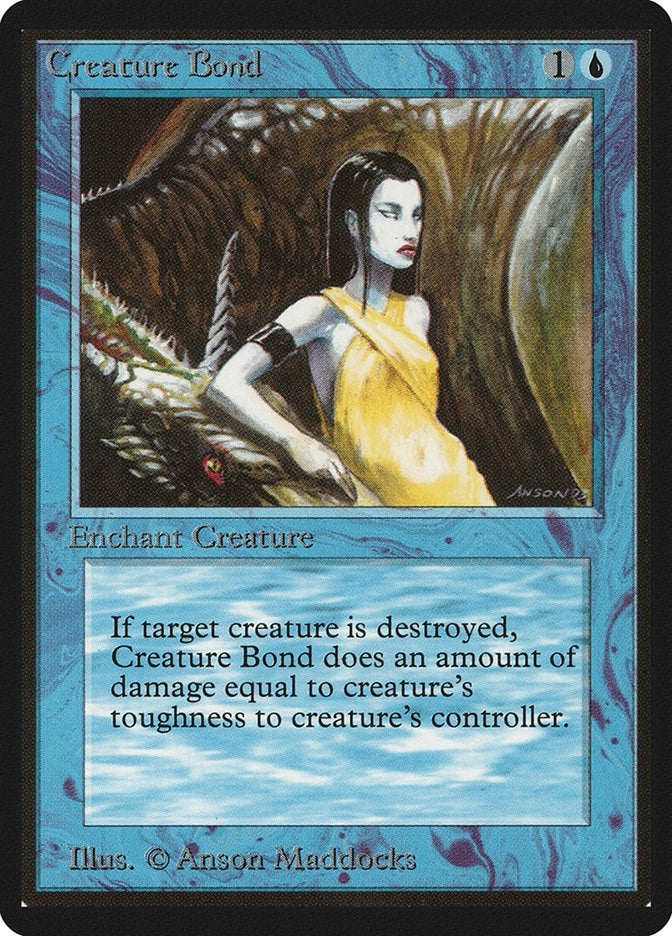 Image for Creature Bond [Beta Edition] - Magic: The Gathering