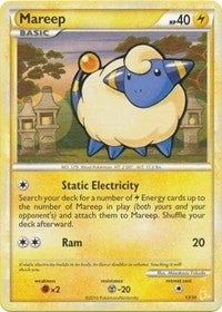Image for Mareep (#13) (13/30) [HGSS Trainer Kit: Gyarados & Raichu] - Pokemon