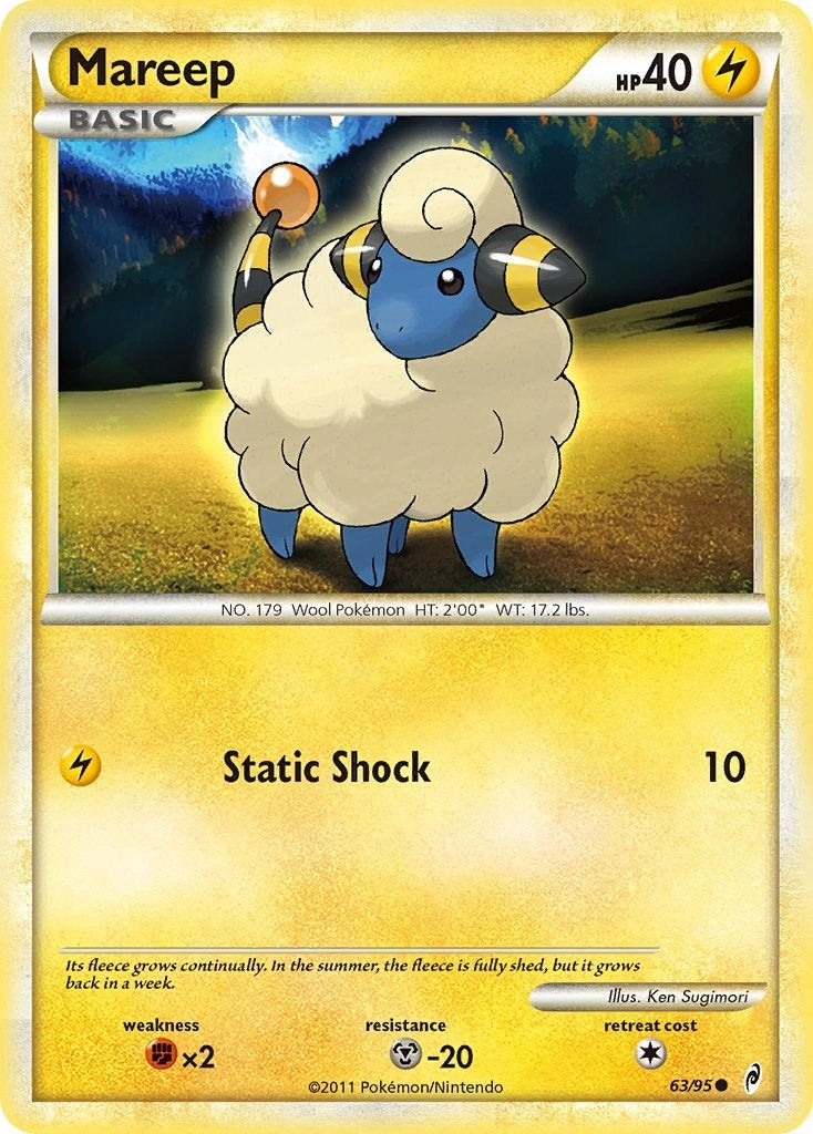 Image for Mareep (63/95) [Call of Legends] - Pokemon