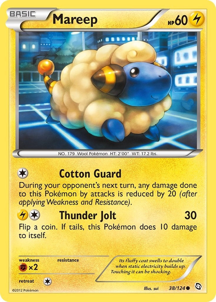 Image for Mareep (38/124) [Dragons Exalted] - Pokemon