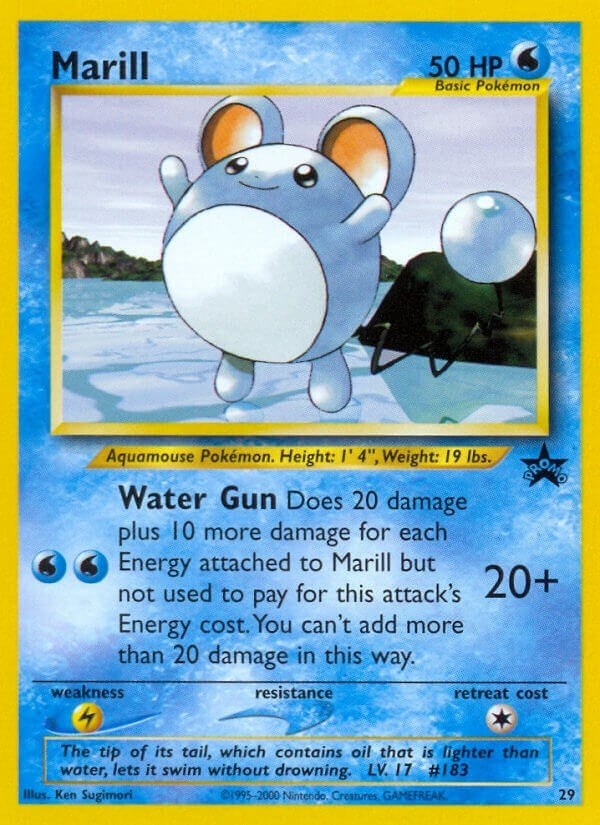 Image for Marill (29/53) [WoTC Promo] - Pokemon