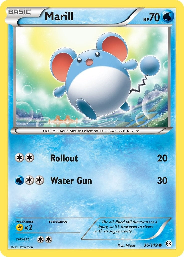 Image for Marill (36/149) [Boundaries Crossed] - Pokemon