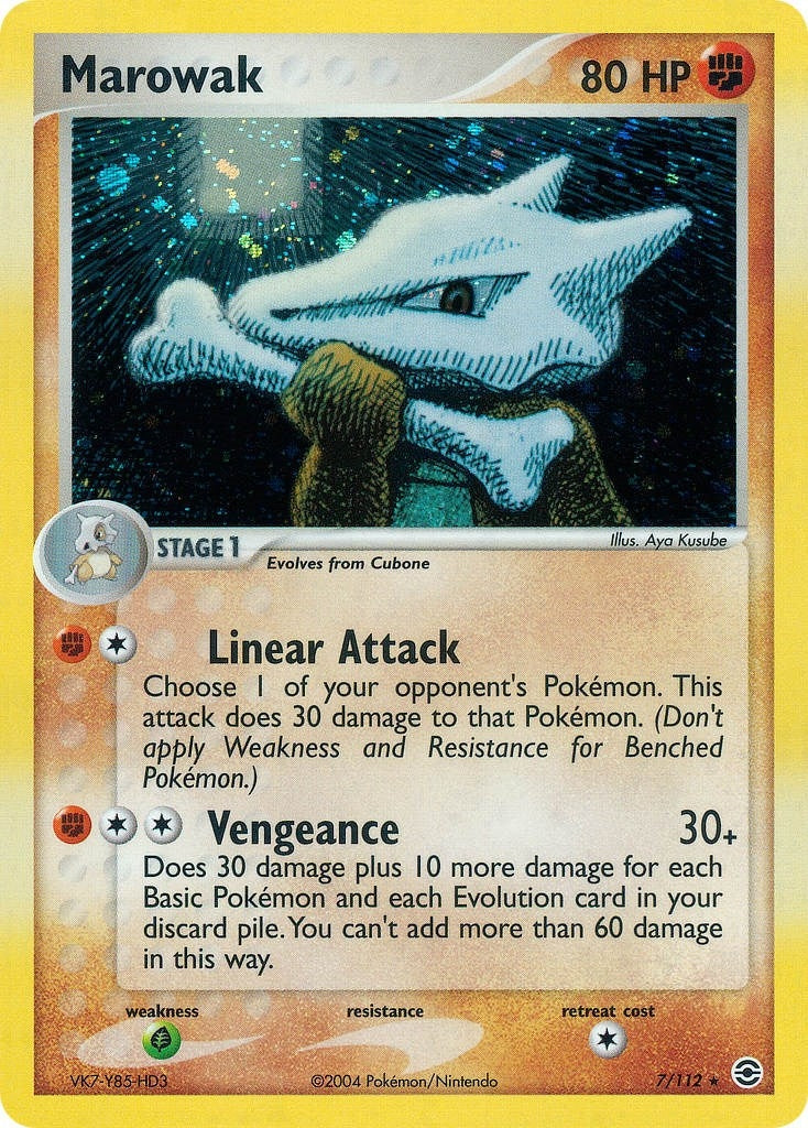 Image for Marowak (7/112) [FireRed & LeafGreen] - Pokemon