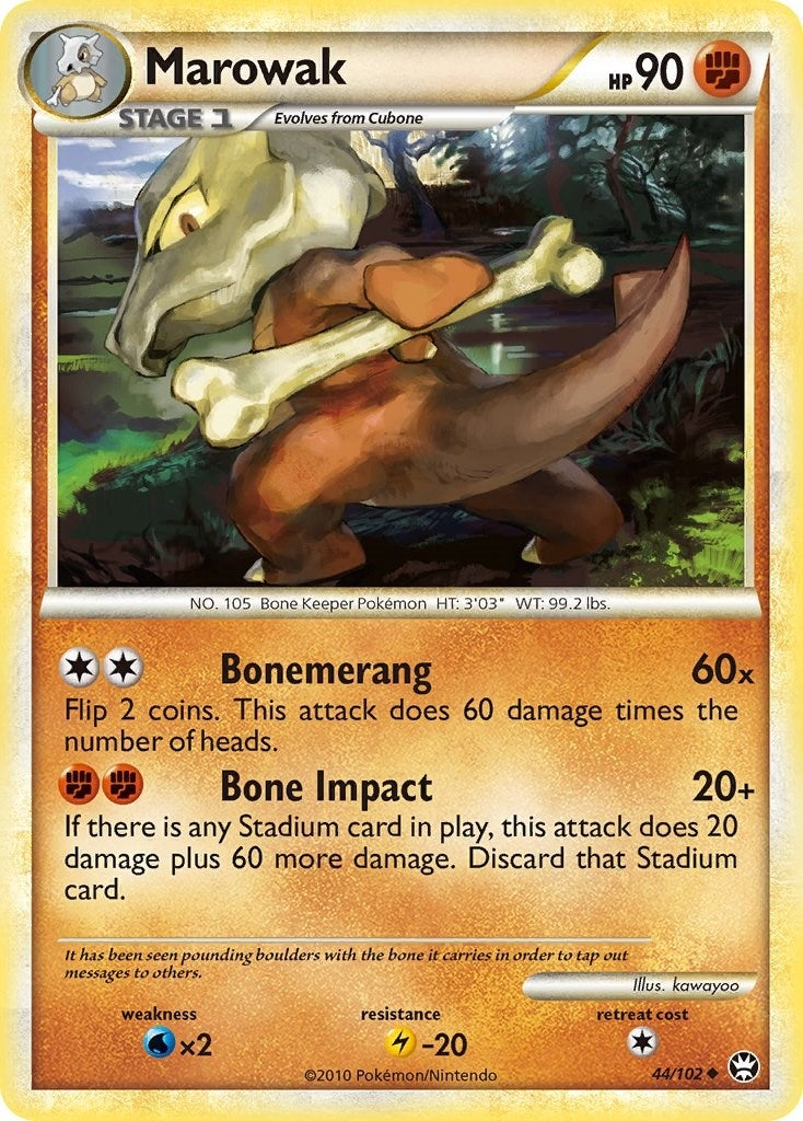 Image for Marowak (44/102) [Triumphant] - Pokemon