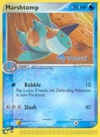 Image for Marshtomp - 011 (e-League) [Winner] (011) [Nintendo Promos] - Pokemon