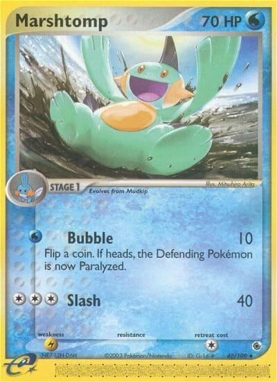 Image for Marshtomp (40/109) [Ruby and Sapphire] - Pokemon